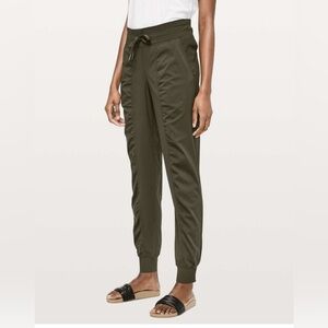lululemon athletica Olive Green Track Joggers